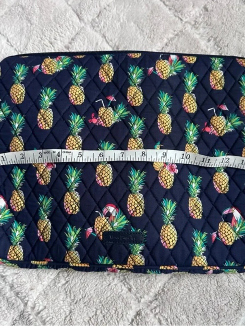 Vera Bradley | Toucan Party Pineapple Print Laptop Case